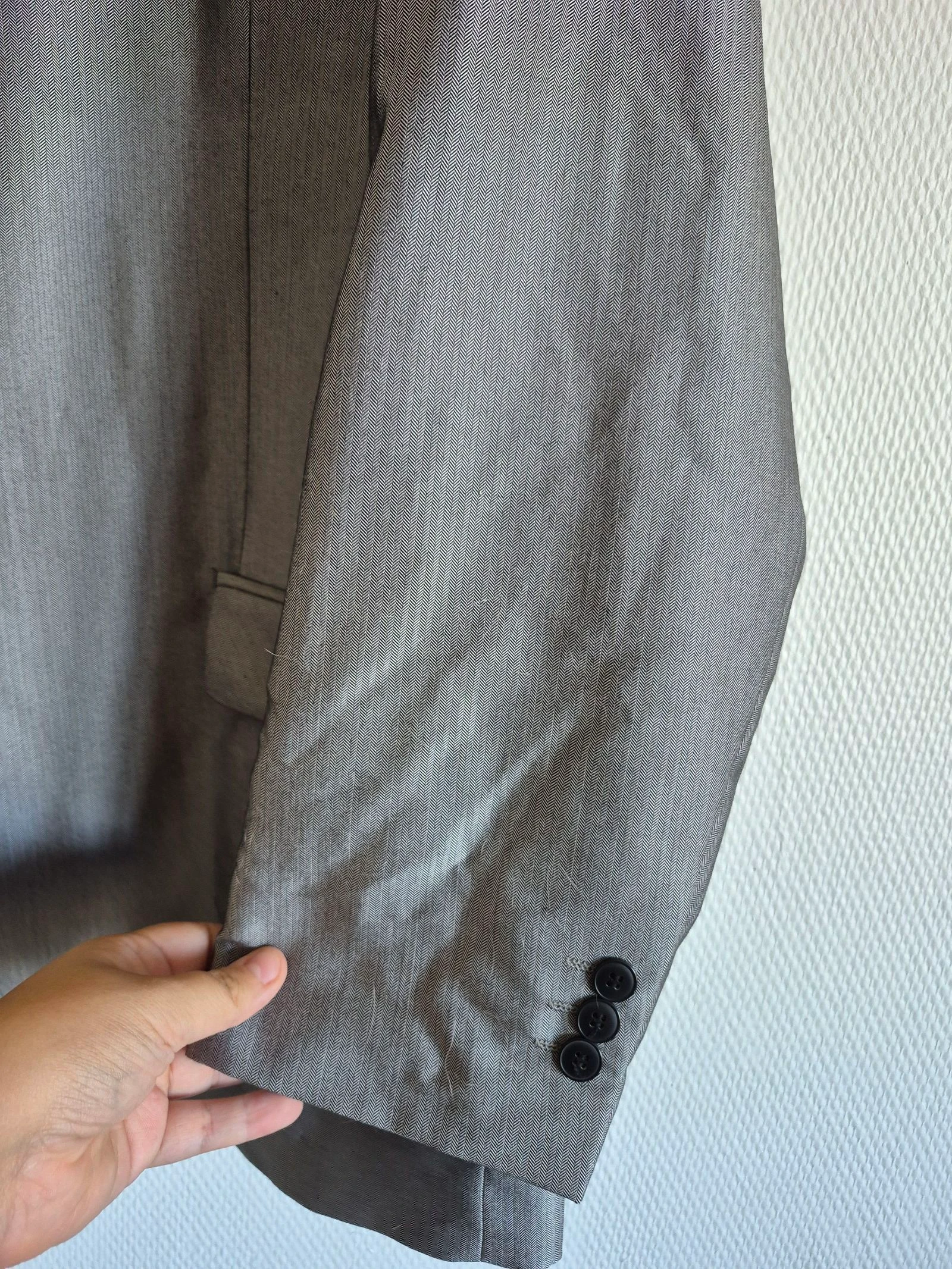 Gray suit jacket – Very good condition – photo 5